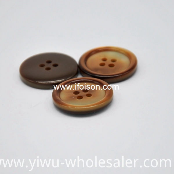 Imitation shell button